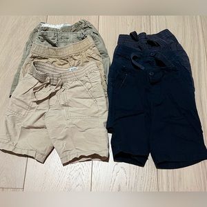 7 Khaki and Navy 4T Boys shorts